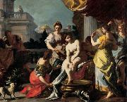 Francesco Solimena, Bathseba im Bade